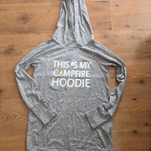 Gray Campfire Hoodie